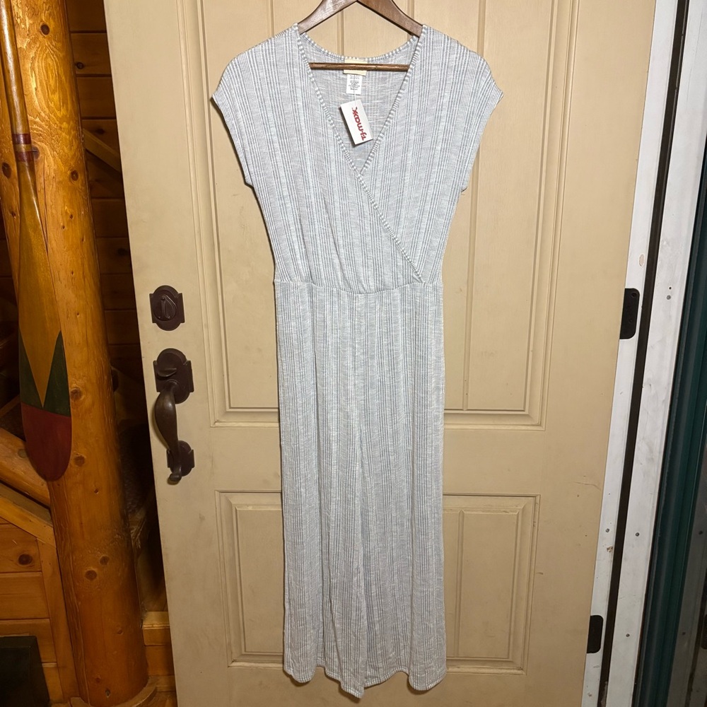 Caution to the Wind Coastal Jumpsuit